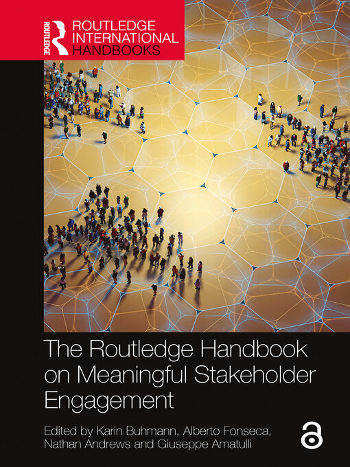 Title details for The Routledge Handbook on Meaningful Stakeholder Engagement by Karin Buhmann - Available